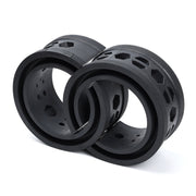 19 Holes Car Universal Buffer Rubber Spring Shock Absorber, Specification: C+