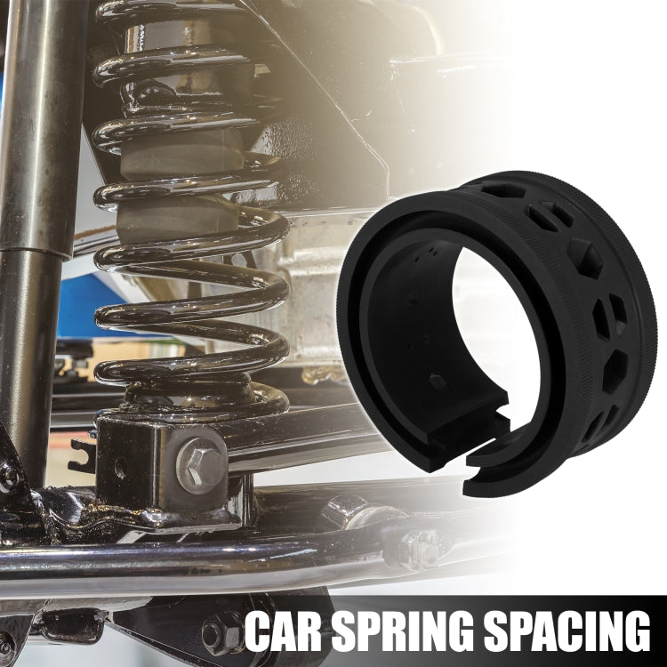 19 Holes Car Universal Buffer Rubber Spring Shock Absorber, Specification: C+