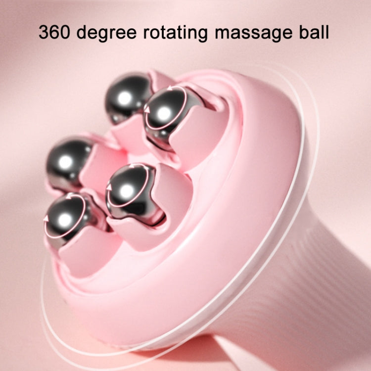 Inner Leg Exercise Muscle Relaxation Abdominal Shaping Roller Massager, Color: Yellow Steel Ball Box