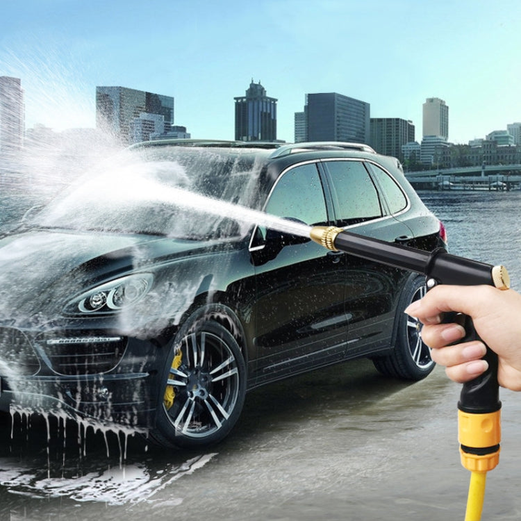 High Pressure Car Wash Hose Telescopic Watering Sprinkler, Style: H2+3 Connector+30m Tube