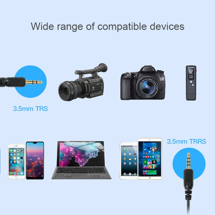 SYNCO Camera Phone Recording Microphone, Spec: MIC-M1S