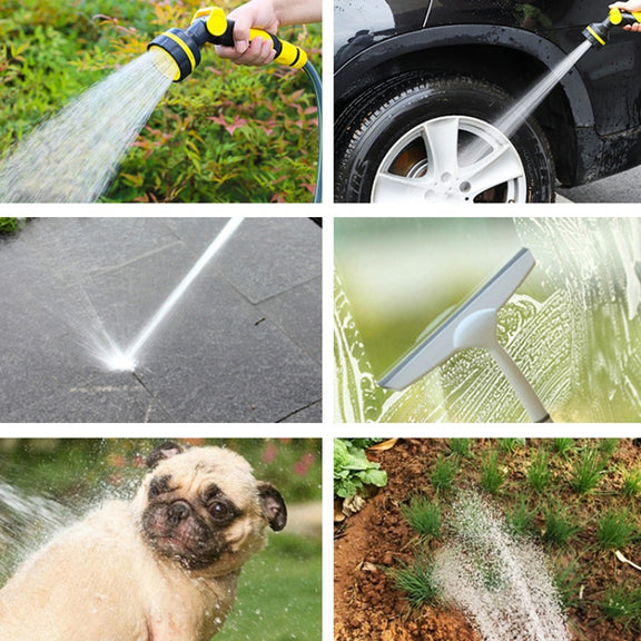 10 Functional Watering Sprinkler Head Household Water Pipe, Style: D6+4 Connector+10m 4-point Tube