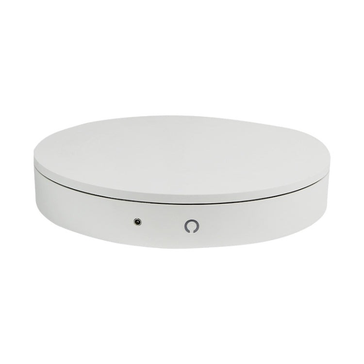 Electric Rotating Display Stand Electric Turntable, Specifications: Chinese Plug(White)