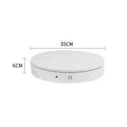 Electric Rotating Display Stand Electric Turntable, Specifications: Chinese Plug(White)
