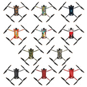 Sunnylife Drone+Remote Control Protective Sticker For DJI Mini 3 Pro RC Version(Carbon Black)