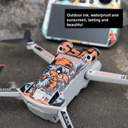 Sunnylife Drone+Remote Control Protective Sticker For DJI Mini 3 Pro RC Version( Time Gate)