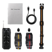 Electronic Dog Trainer Rechargeable Pet Remote Control Bark Stopper, Specification: 1 Drag 2