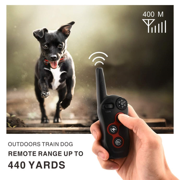 Remote Control Trainer Dog Collar Automatic Barking Stopper, Specification: 1 Drag 1 Red