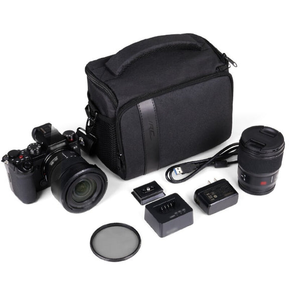 JRC MR70 SLR Single-shoulder Messenger Bag, Size: S(Black)