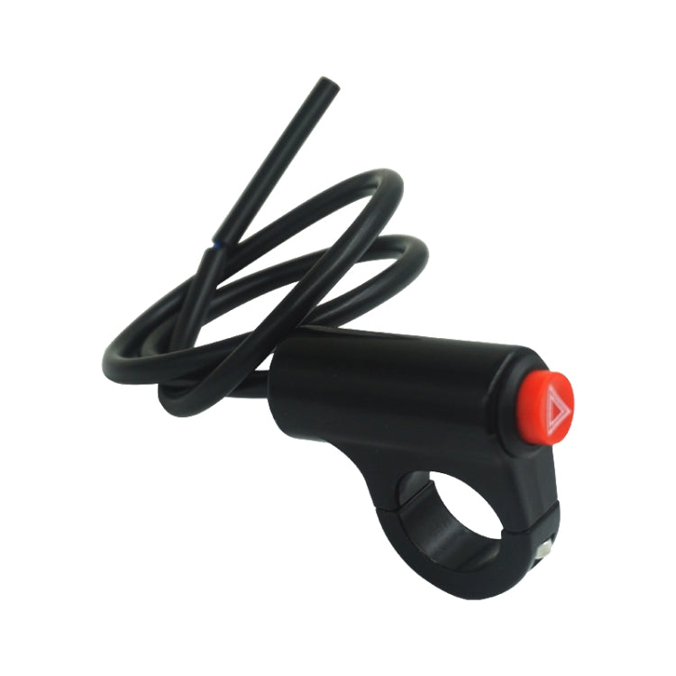 2PCS KG-037E Motorcycle Double Flash Warning Switch Retrofit Accessories
