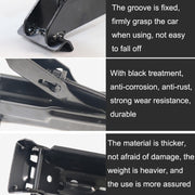 Portable Car Jack Z Type Hand Crank Tire Changing Tool(Black)