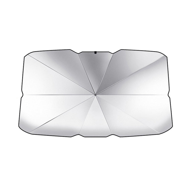 Car Windshield Telescopic Folding Thermal Insulation Parasol, Size: Small