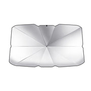 Car Windshield Telescopic Folding Thermal Insulation Parasol, Size: Small