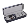 6 Bit Zipper Watch Box Storage Display Box PU Zipper Bag Watch Box(Black) - free shipping - PMC TechLife - Order now!