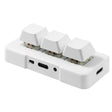 MK321 3 Keys Custom Keys Game Office PS Clip Macro Programming Keypad, Cable Length: 1.5m(White) - free shipping - PMC TechLife - Order now!