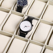 24 Bit PU Leather Watch Storage Box Display Box