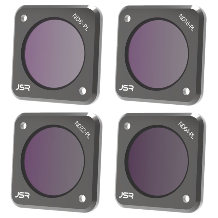 JUNESTAR Action Camera Filters For DJI Action 2,Style:  CS-4in1 (NDPL)