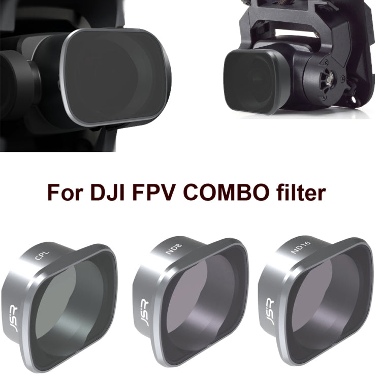 JUNESTAR  Drone Filters For DJI FPV COMBO ,Model: ND64