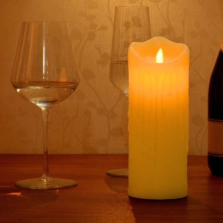 LED Electronic Candle Lights Halloween Christmas Decoration Props, Size: 7.5x17.5cm(Plastic Tears Candle Lights)
