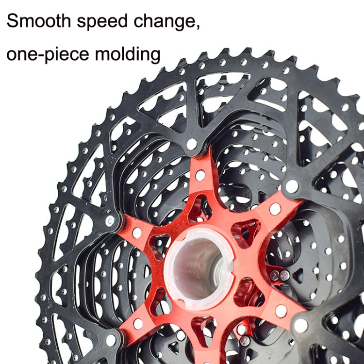 VG Sports Split Mountain Bike Lightweight Cassette Flywheel, Style: 12 Speed 50T (Silver)
