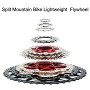 VG Sports Split Mountain Bike Lightweight Cassette Flywheel, Style: 8 Speed 42T (Silver)