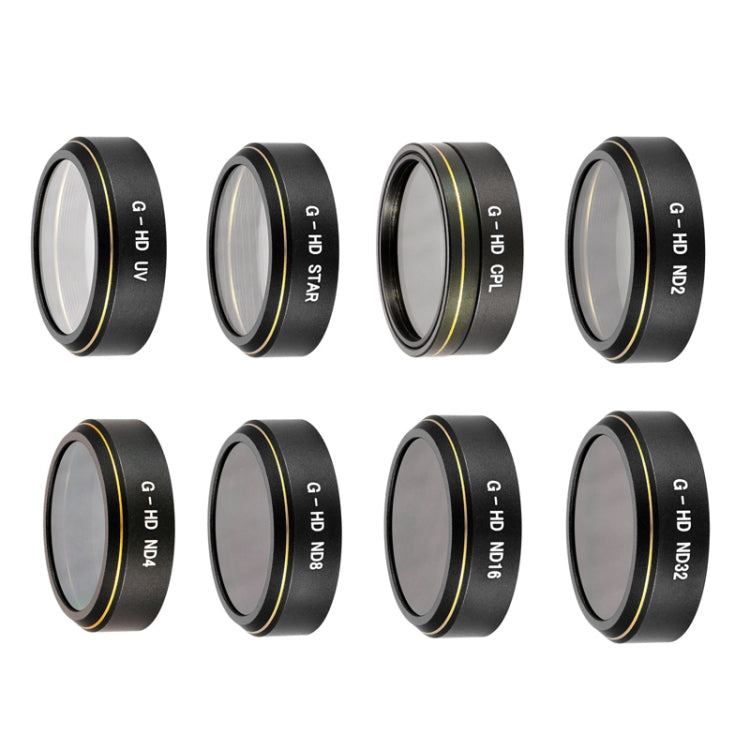 JSR G-HD Lens Filter for DJI Phantom 4 ADVANCED/Pro+,Model: UV+CPL+ND4+ND8+ND16+ND32