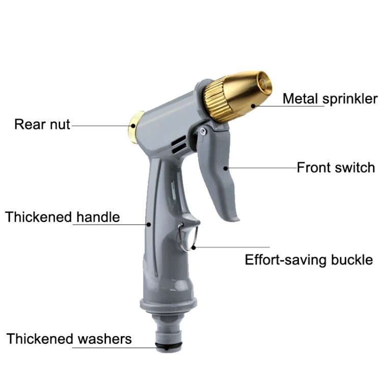 High Pressure Household Car Washer Telescopic Cleaning Spray, Style: H1 Short+3 Connectors