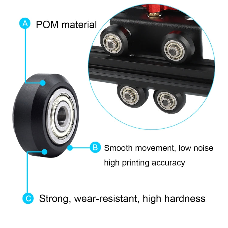 3D Printer Extruder Retrofit Kit For Ender3/CR10, Style: Installation Board+Extrusion Machine