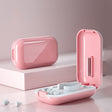 TP-009 Mini Pill Cutting Box Storage Box Dispenser(Cherry Blossom Red) - free shipping - PMC TechLife - Order now!