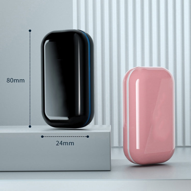 TP-009 Mini Pill Cutting Box Storage Box Dispenser(Arctic Black)