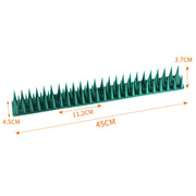 Plastic Bird Repellent Thorns Fence Anti-climb Nails(Green)