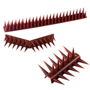 Plastic Bird Repellent Thorns Fence Anti-climb Nails(Grey)