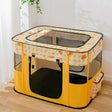 Rectangular Foldable Pet Fence Dog and Cat Litter Pet Delivery Room XL(Yellow Carrot) - Beds by PMC TechLife | Online Shopping South Africa | PMC TechLife | Buy Now Pay Later Mobicred