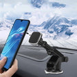 Telescopic Suction Cup Magnetic Suction Car Navigation Desktop Phone Bracket(Black) - Universal Car Holders by PMC TechLife | Online Shopping South Africa | PMC TechLife | Buy Now Pay Later Mobicred