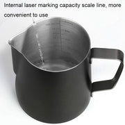 304 Stainless Steel Coffee Pot with Scale, Spec: 600ml (Beige Beak)