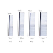 Stainless Steel Pet Comb Pet Hair Comb, Specification: XS