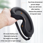 Three-Dimensional Breathable Hollow Sleep Shading Eye Mask, Specification: Black