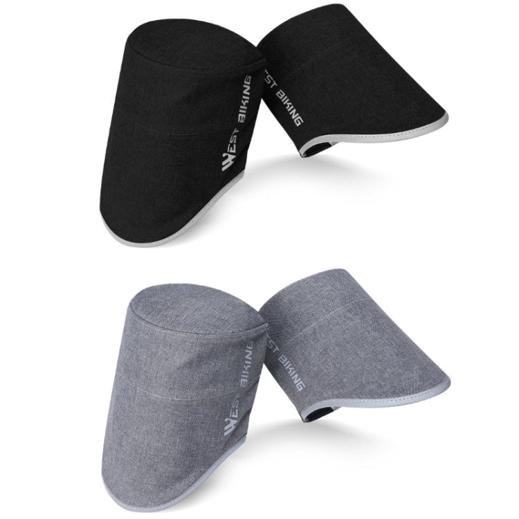 WEST BIKING Electric Vehicle Sunshade Water-resistant Windproof Handle Cover(Black)