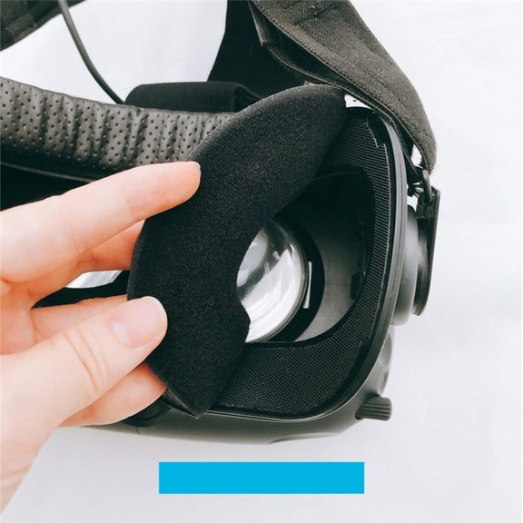 2 PCS PU Leather Face Foam Eye Mask  Cover For HTC VIVE Headset VR(Thin 1.5cm)