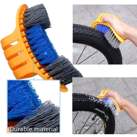 Bike Chain Washer Cleaner Kit Maintenance Tool,Specification: 6 In 1 Brush