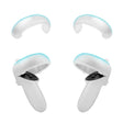 1 Pair  Controller Grip Anti-collision Silicone Ring for Meta Quest 2(Transparent) - VR Accessories by PMC TechLife | Online Shopping South Africa | PMC TechLife | Buy Now Pay Later Mobicred