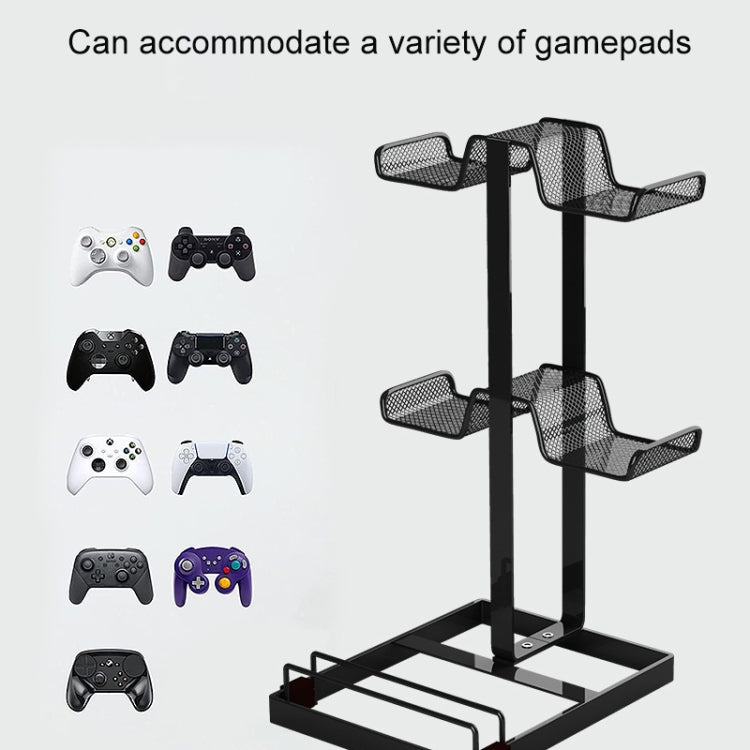 Desktop Headset Gamepad Game Console Storage Bracket(White)