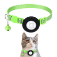 Pet Cat Reflective Collar with Bell for Airtag Tracker(Light Green) - Pet Series by PMC TechLife | Online Shopping South Africa | PMC TechLife