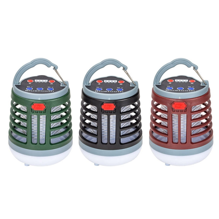 Bluetooth Audio USB Charging Lighting Mosquito Trap(W881 Green)