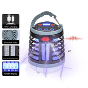 Bluetooth Audio USB Charging Lighting Mosquito Trap(W881 Black)