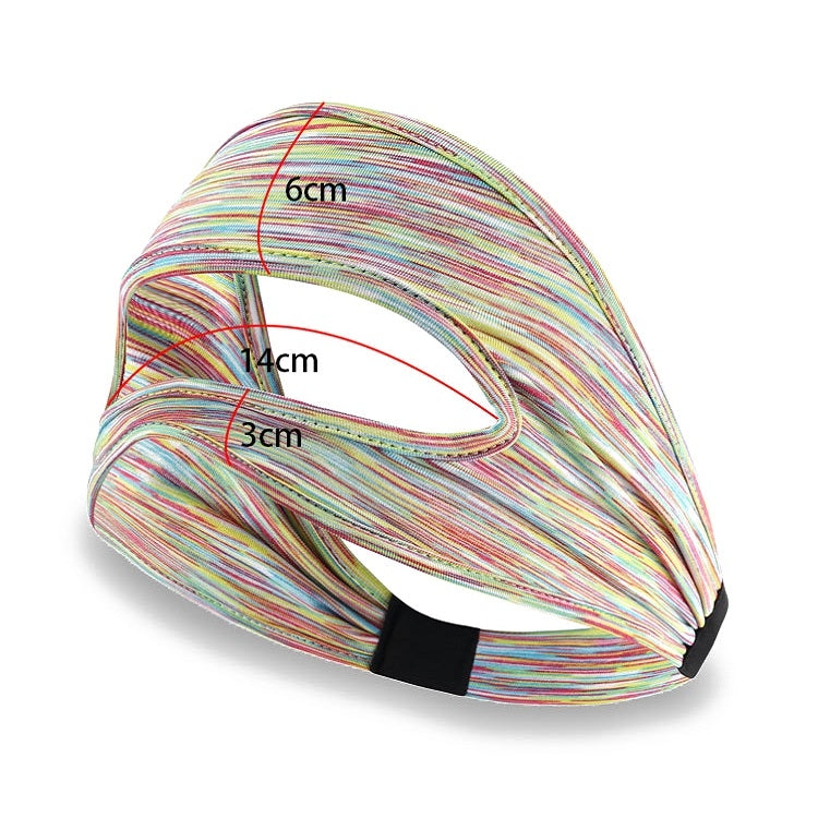 VR Glasses Head-mounted Breathable Sweat-proof Eye Mask(Colorful)