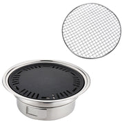 Home Multifunctional Adjustable Fire Barbecue Grill, Size: L (Pan+Net)