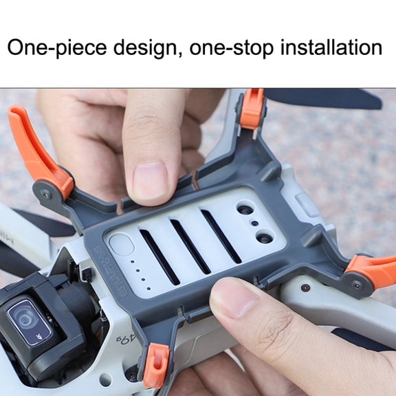 Sunnylife LG380 Heightening Spider Tripod Folding Drop Protection Bracket For DJI Mini 2 / SE(Dual -color)