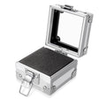 Nail Polishing Head 25 Holes Display Stand Dustproof Storage Box(Silver) - Nail Art Equipment by PMC Jewellery | Online Shopping South Africa | PMC Jewellery | Buy Now Pay Later Mobicred
