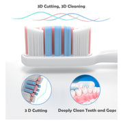 Toothbrush Head For Philips HX3/HX6/HX9 Series(Black Gum Care)